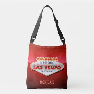 Addicted to Las Vegas, Nevada Funny Sign Crossbody Bag