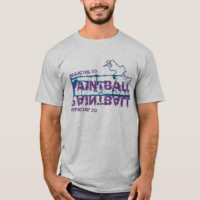 Addicted to Paintball T-Shirt (Front)