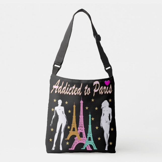 ADDICTED TO PARIS CROSSBODY BAG (Front)