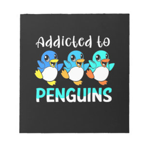 Addicted To Penguins Notepad