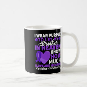 Addiction Awareness Drug Addiction Overdose Awaren Coffee Mug