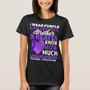 Addiction Awareness Drug Addiction Overdose Awaren T-Shirt
