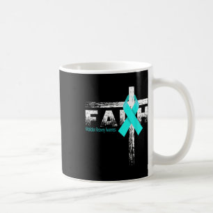 Addiction Recovery Awareness Christian Faith & Coffee Mug