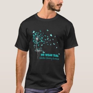 Addiction Recovery Awareness Faith Hope Love Dande T-Shirt