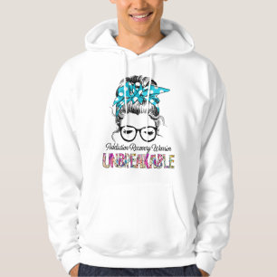 Addiction Recovery Awareness Ribbon Support Gifts Hoodie