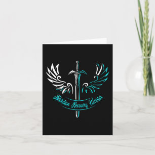 Addiction Recovery Warrior - Celebrate Recovery Aw Card