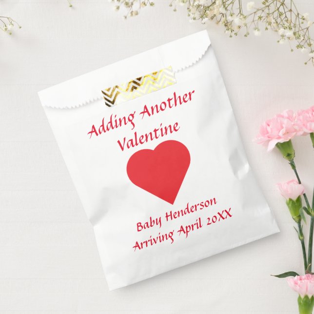 Adding Another Valentine Favour Bag (Sealed)