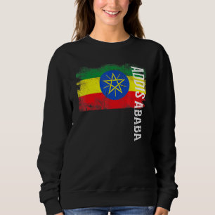 Addis Ababa Ethiopia Flag For Ethiopians Men Women Sweatshirt