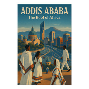 Addis Ababa, Ethiopia Travel in 2026 Poster