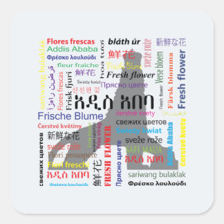 Addis Ababa Square Sticker