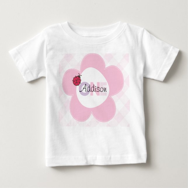 "Addison" 1st Birthday Shirt (Front)