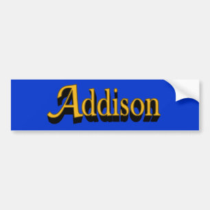 Addison Bumper Sticker