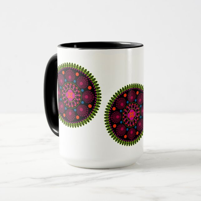Addison Mandala Mug (Front Left)