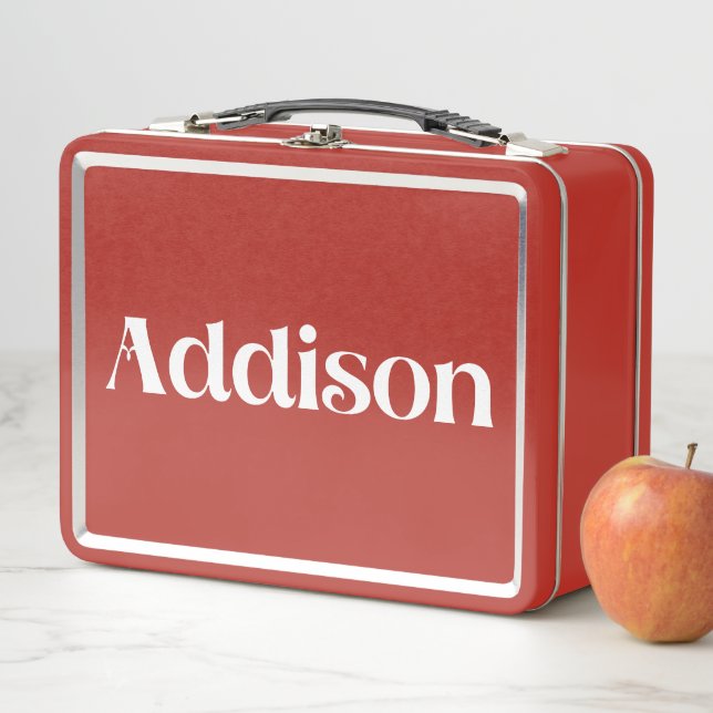Addison  metal lunch box (In Situ)