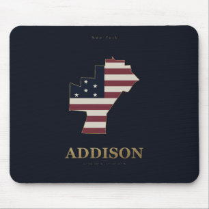 Addison New York American Silhouette Mouse Pad