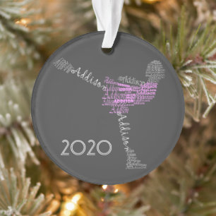 Addison Personalized Ice Figure Skater Ornament