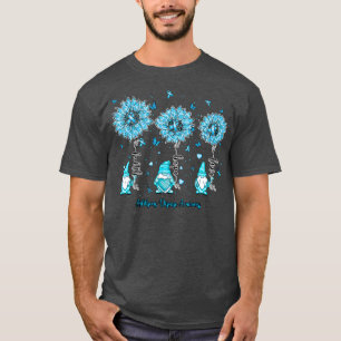 Addisons Disease Awareness gnome faith hope sunflo T-Shirt