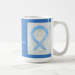 Addison's Disease Awareness Ribbon Angel Mug