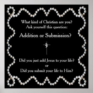 Addition or Submission Poster