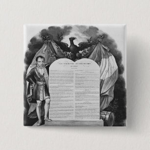 Additional act of 22nd April 1815 15 Cm Square Badge