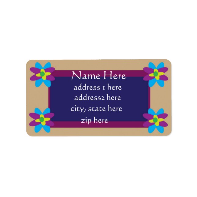 Address Label (Front)