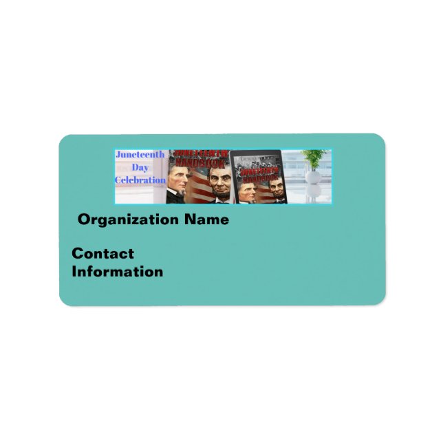 Address Label (Front)