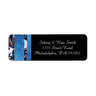 Address Label for Denim & Diamonds Collection II Return Address Label