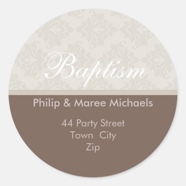 ADDRESS LABEL :: oh so beautiful 1 (Front)