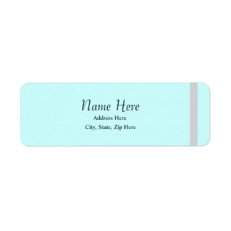Address Label Return Address Label