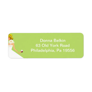 Address label return address label