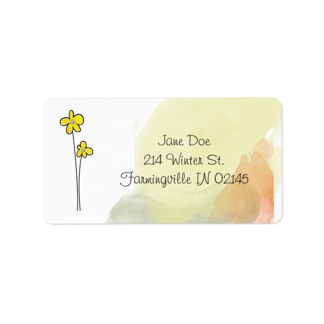 Address Labels (Front)