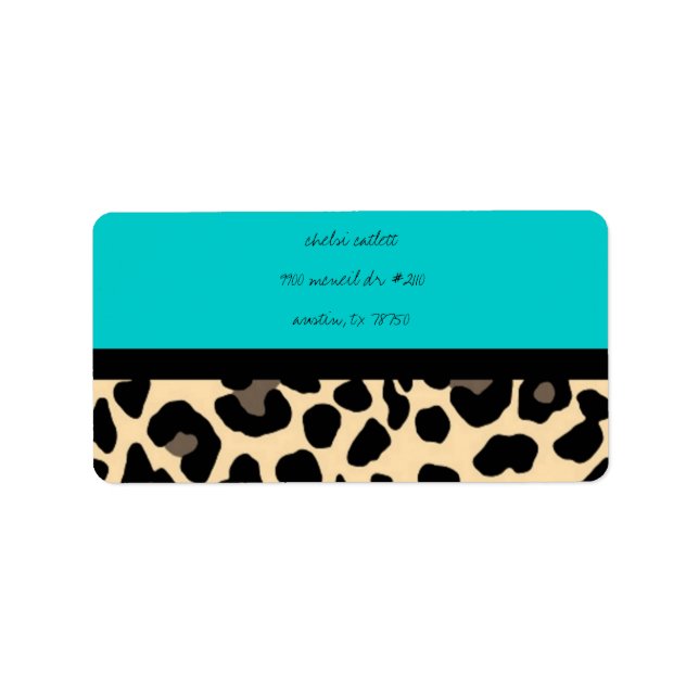 Address Labels (Front)