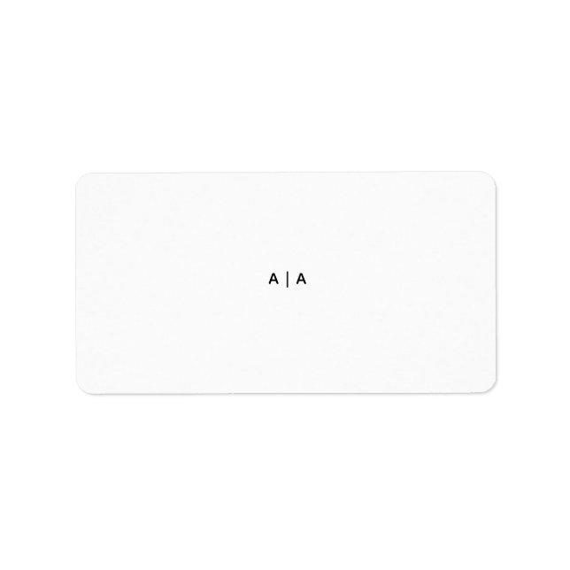 Address Labels (Front)