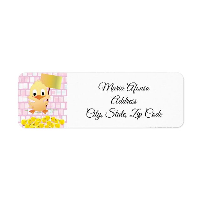 Address labels (Front)