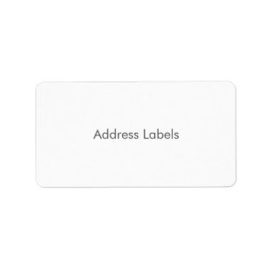 Address Labels