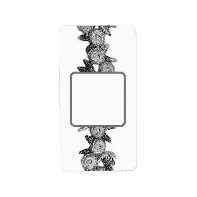 Address Labels ART AND DESIGN STYLE  (Front)