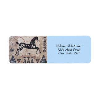 Address Labels--Native American Art Return Address Label