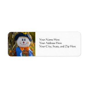 Address Labels:  Scarecrow Return Address Label