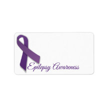 Address labels to show support for Epilepsy