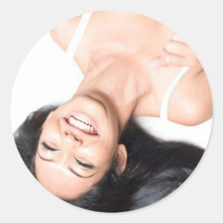 Address Lables Classic Round Sticker