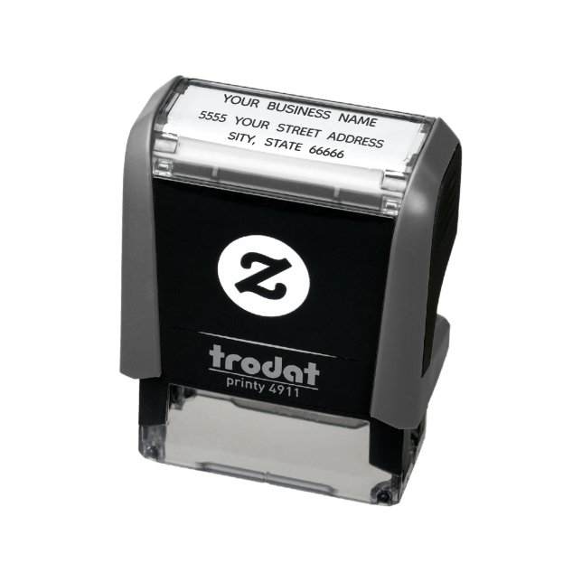 Address Self-inking Stamp Template Design Your Own (Product)