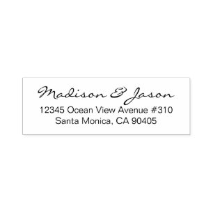 Address Stamp, Self Inking Stamp