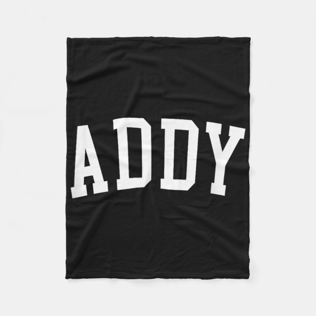 Addy _3  fleece blanket (Front)