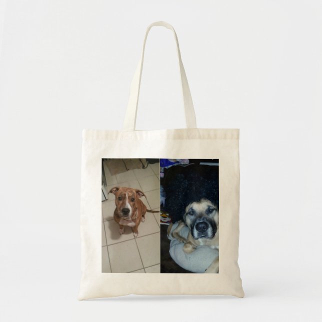 Addy and Obi Tote Bag (Front)
