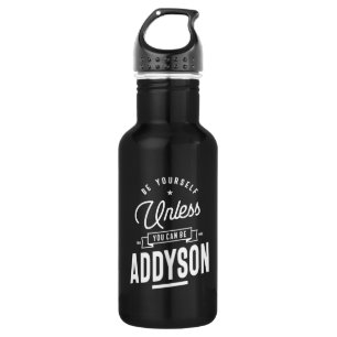 Addyson Personalised Name Birthday 532 Ml Water Bottle
