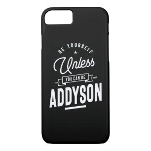 Addyson Personalised Name Birthday iPhone 8/7 Case
