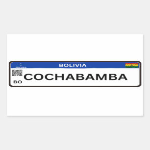 Adeales Cochabamba Mercosur Rectangular Sticker