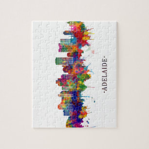 Adelaide Australia Skyline Jigsaw Puzzle