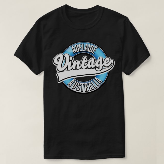 Adelaide australia vintage style T-Shirt (Design Front)
