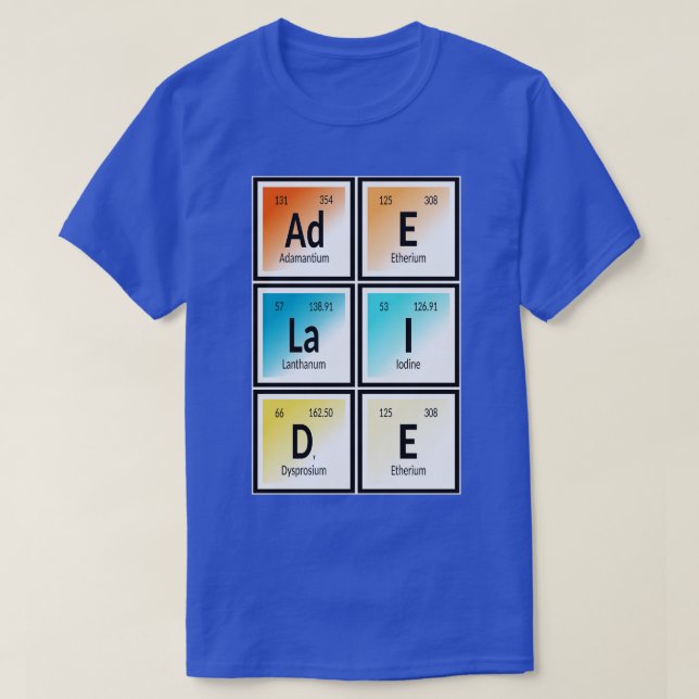 Adelaide City 1 T-Shirt (Design Front)